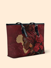 African Blaze Leather Bucket Bag QR0XD726