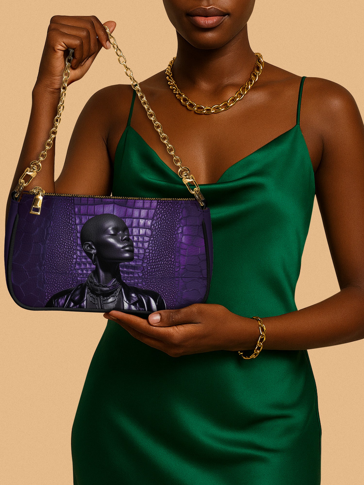 Aurora Kingdom Classic Zip Pochette QR0XD661