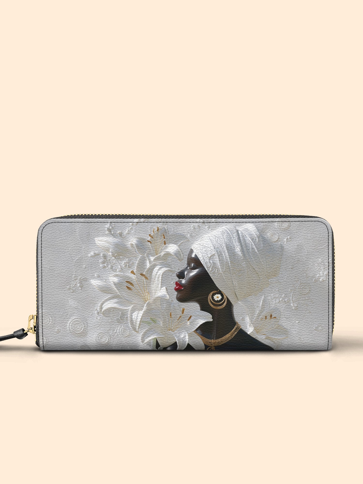 African Aureole Slimline Zippy Wallet QR0XD552