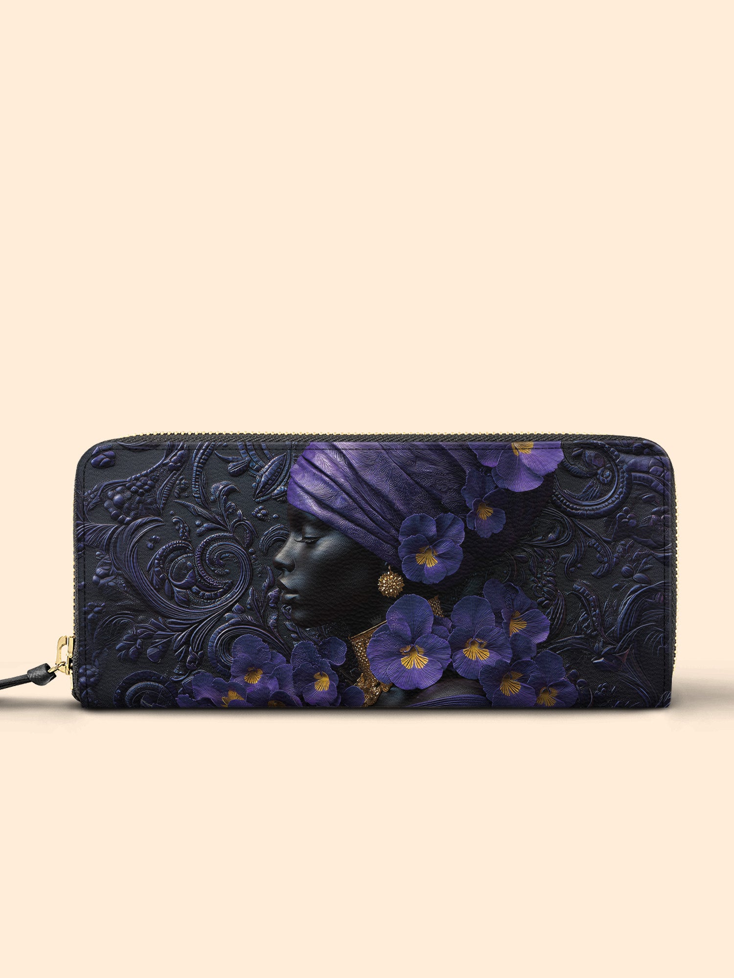 African Amulet Slimline Zippy Wallet QR0XD550