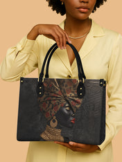 Golden Panthera Premium Leather Handbag QR0XD742