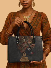 Golden Panthera Premium Leather Handbag QR0XD742