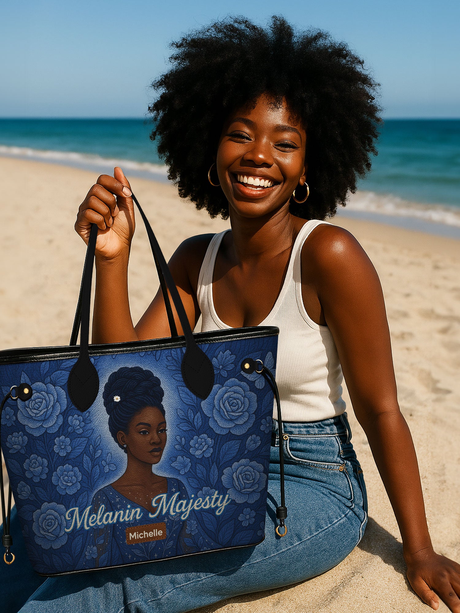 Melanin Majesty Classic Shopper Tote