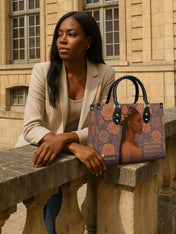 Rooted in Royalty Premium Leather Handbag