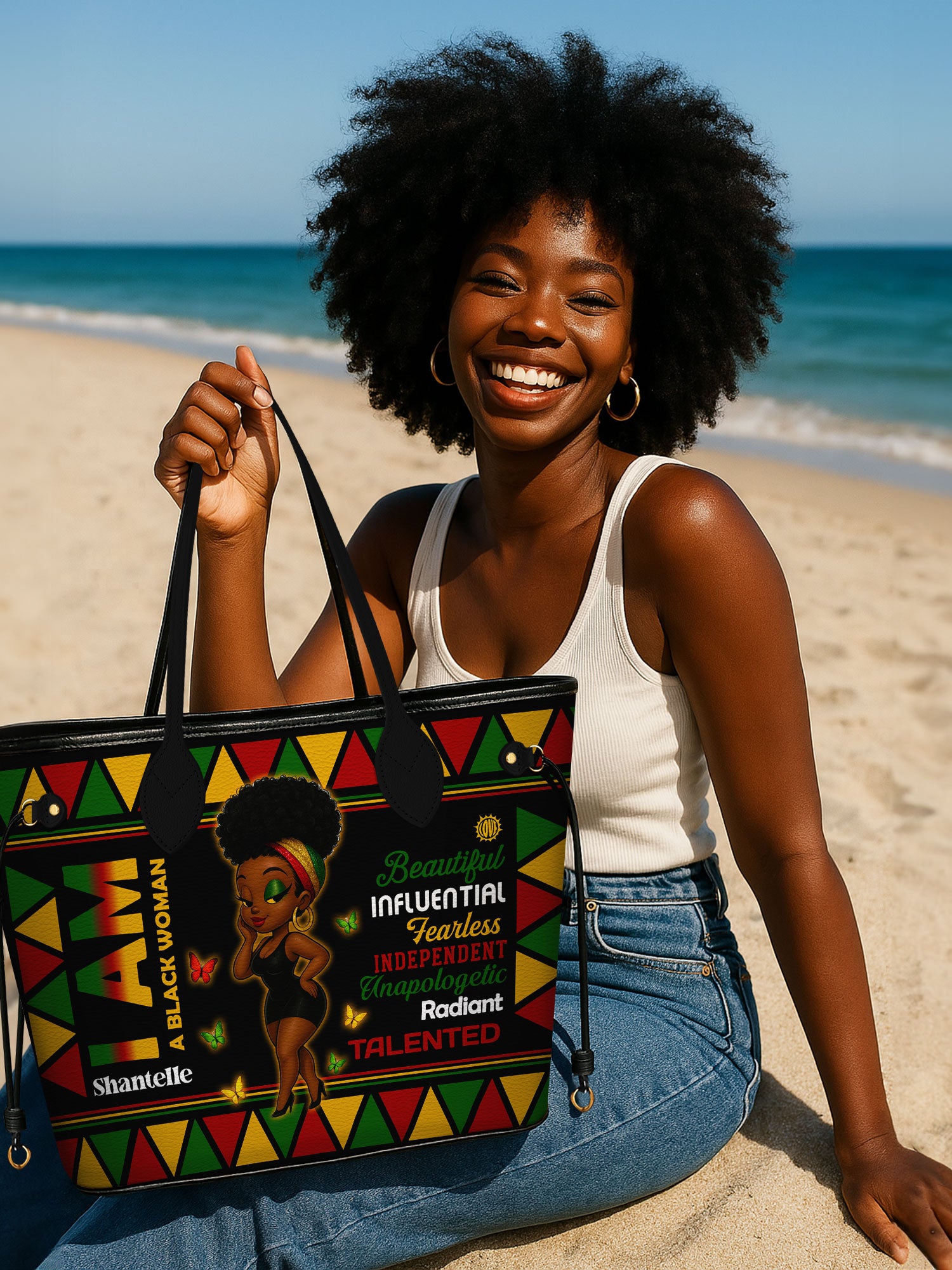 Radiant Confidence Classic Shopper Tote