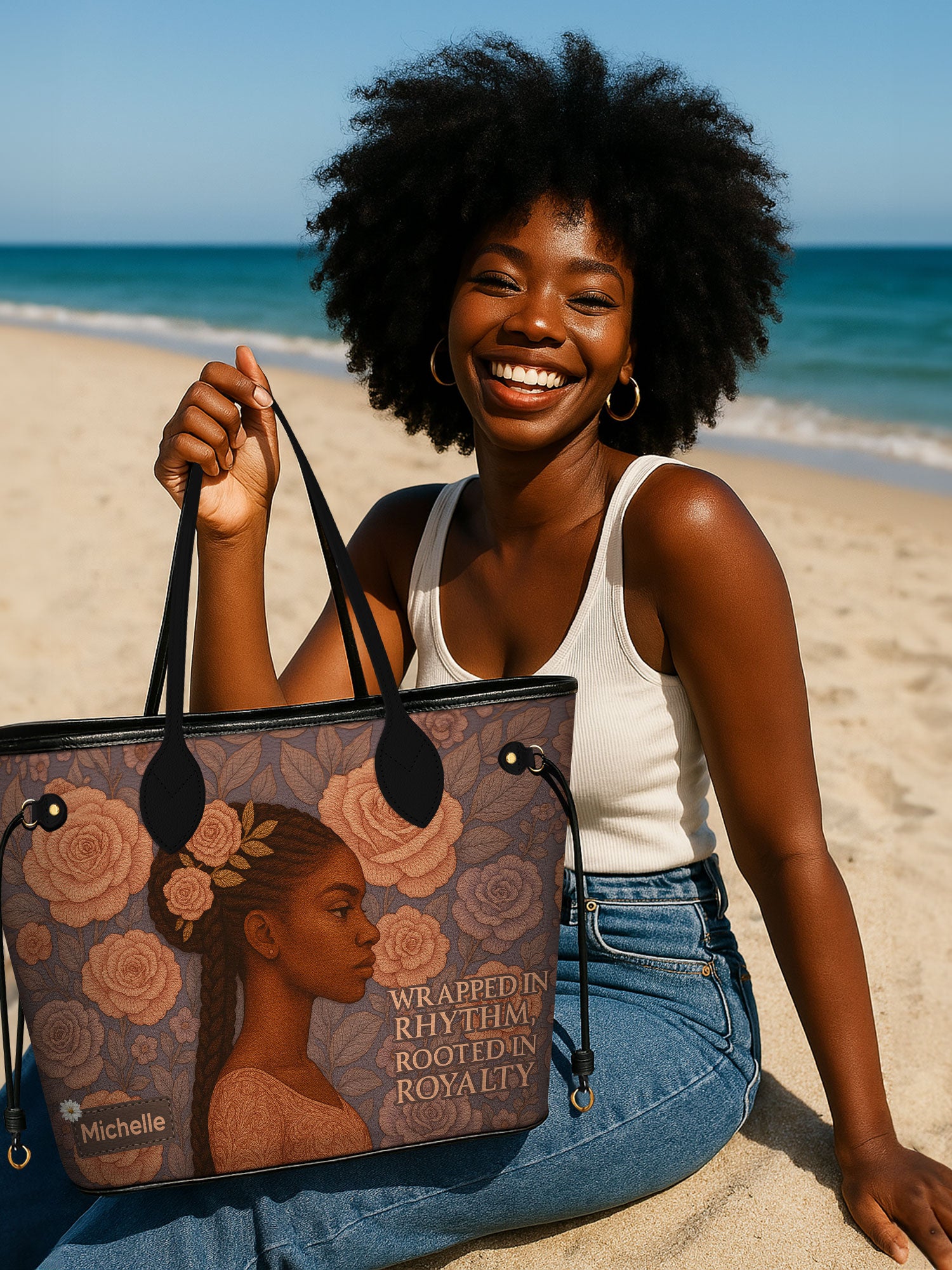 Rooted in Royalty Classic Shopper Tote