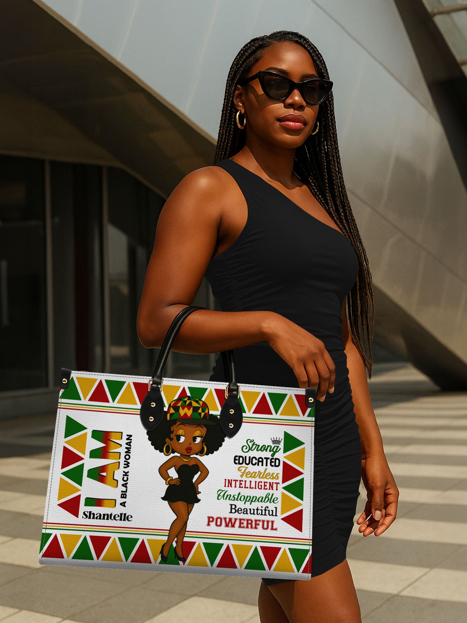 Empowered Woman Premium Leather Handbag