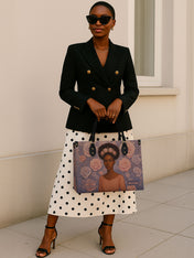 Rooted in Radiance Premium Leather Handbag