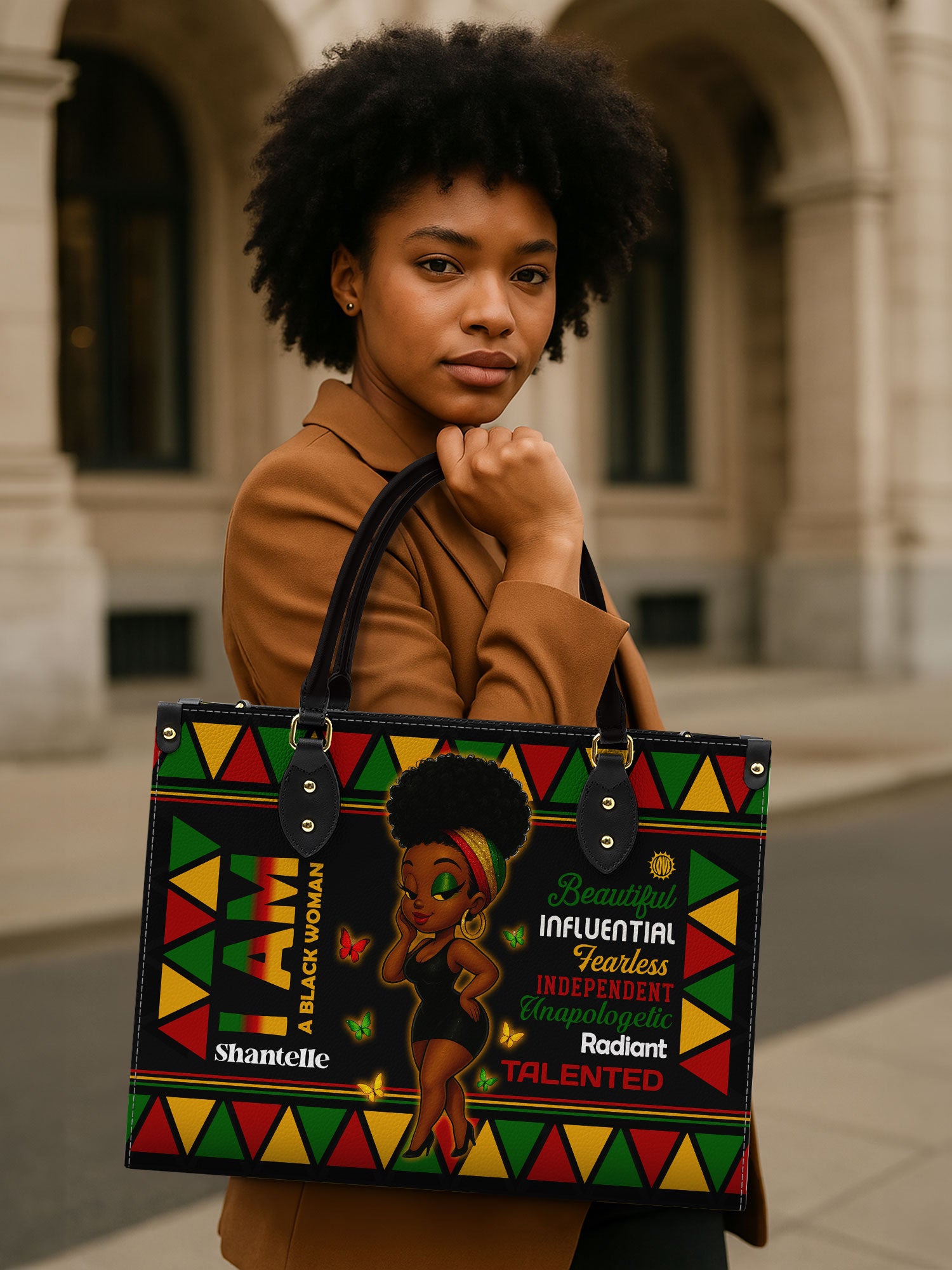 Radiant Confidence Premium Leather Handbag