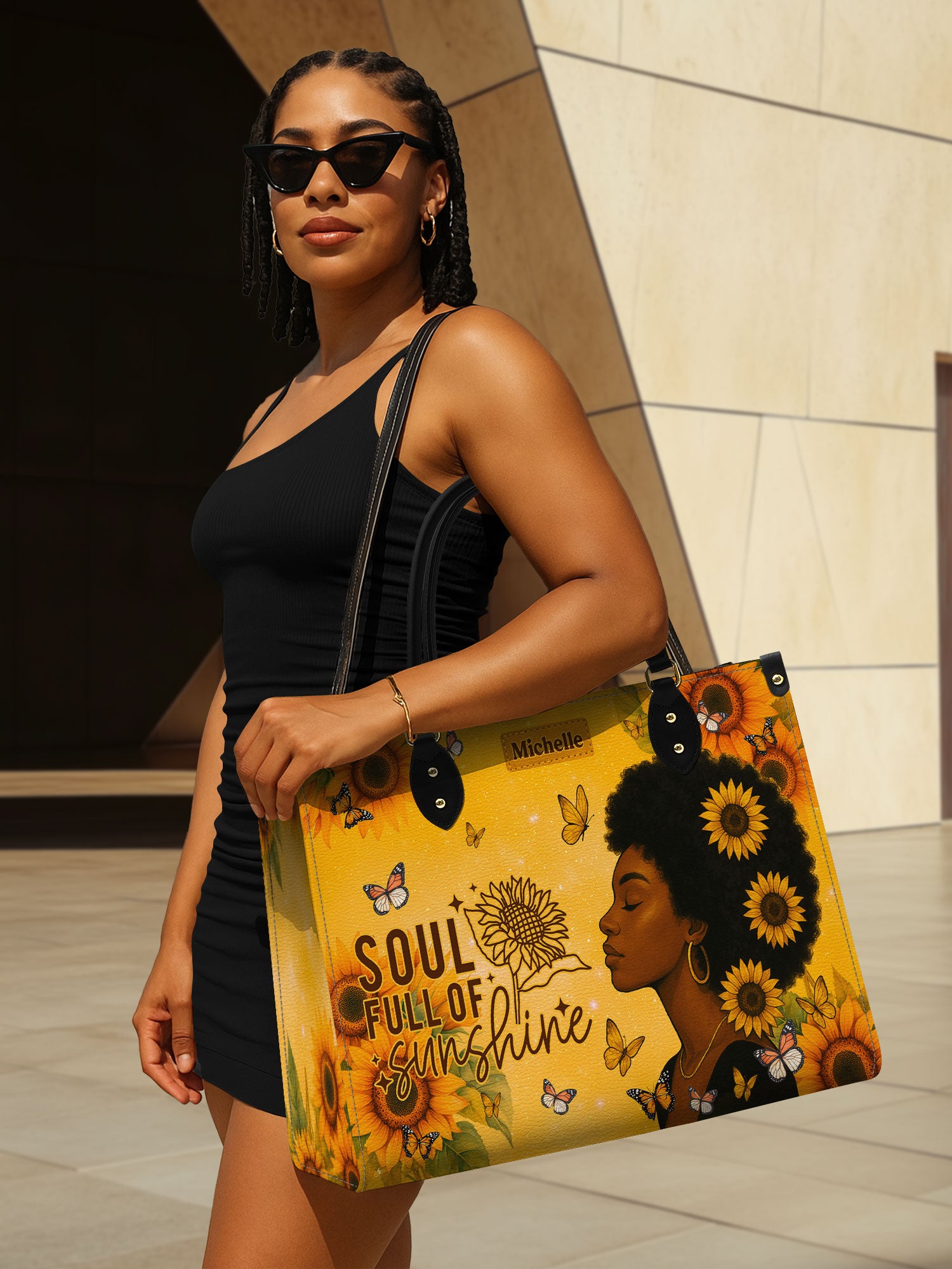 Sunshine Soul Premium Leather Handbag