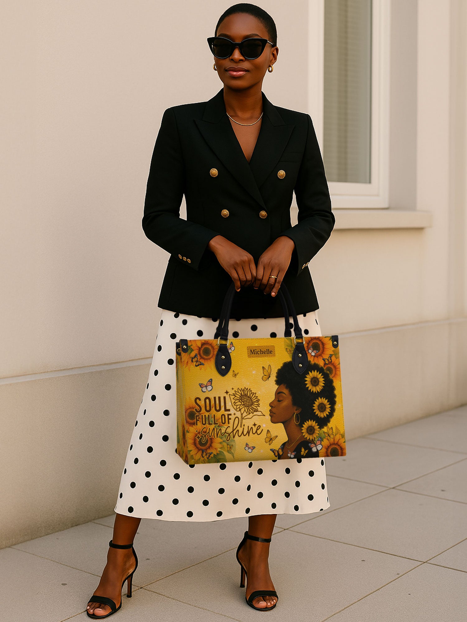 Sunshine Soul Premium Leather Handbag