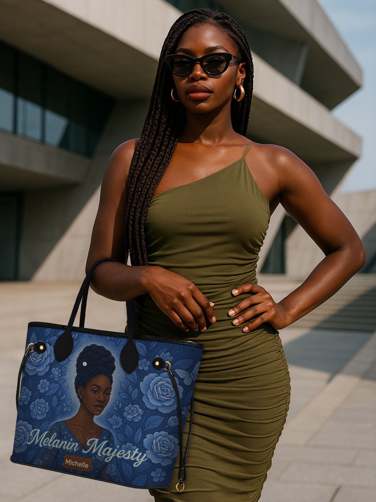 Melanin Majesty Classic Shopper Tote