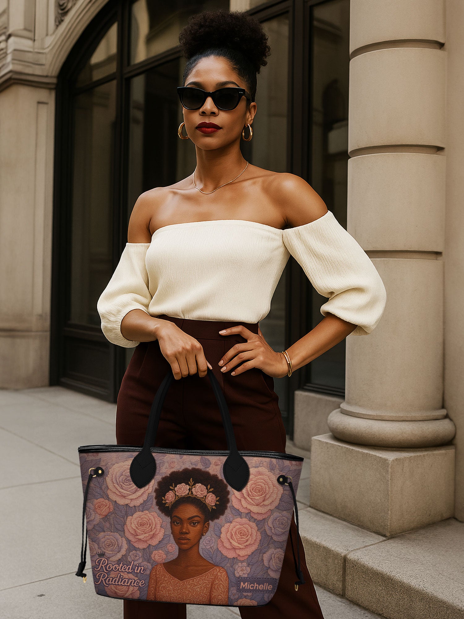 Rooted in Radiance Classic Shopper Tote