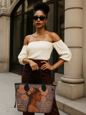 Rooted in Royalty Classic Shopper Tote