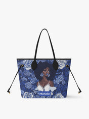 Floral Majesty Classic Shopper Tote