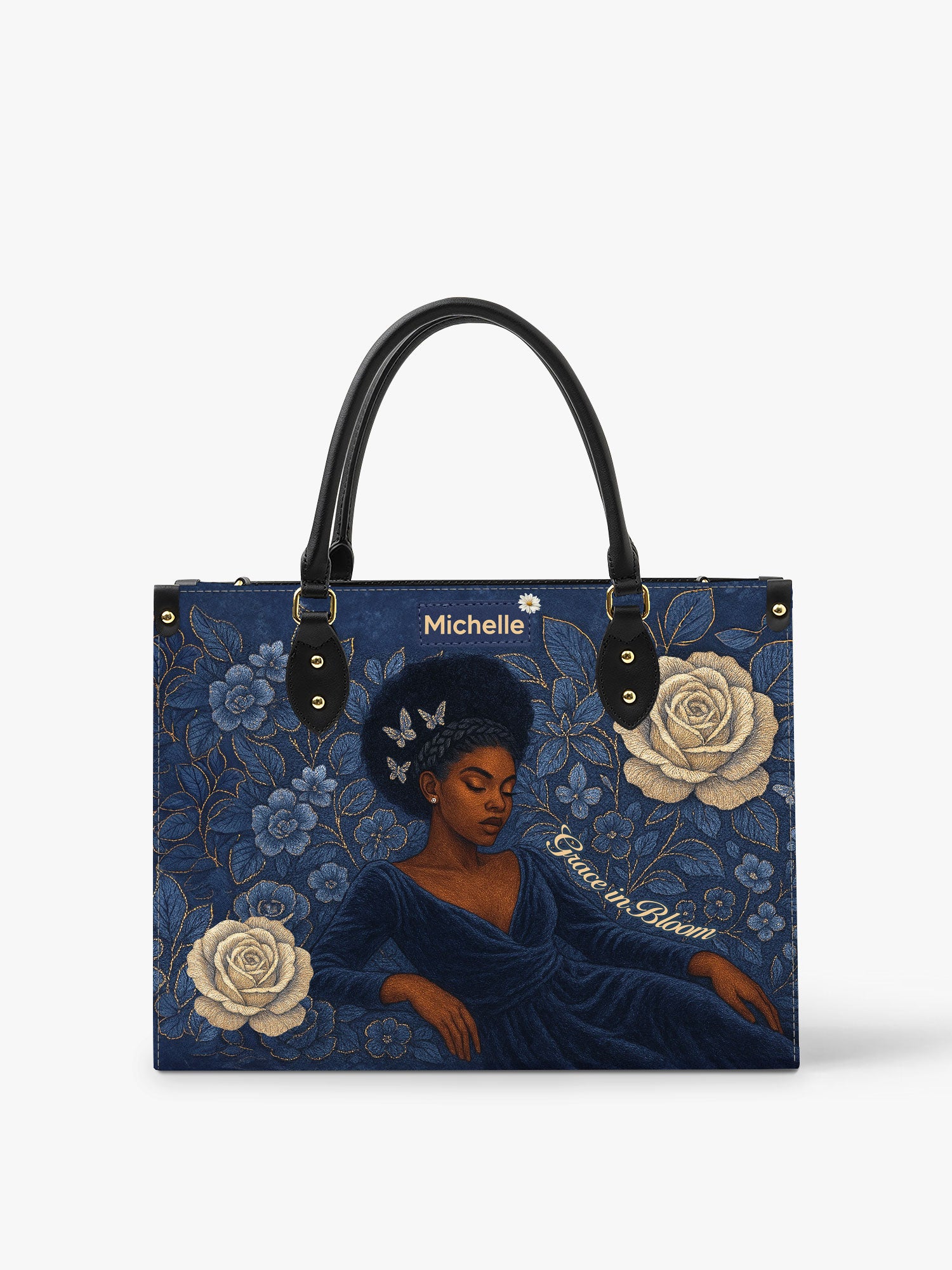 Grace in Bloom Premium Leather Handbag