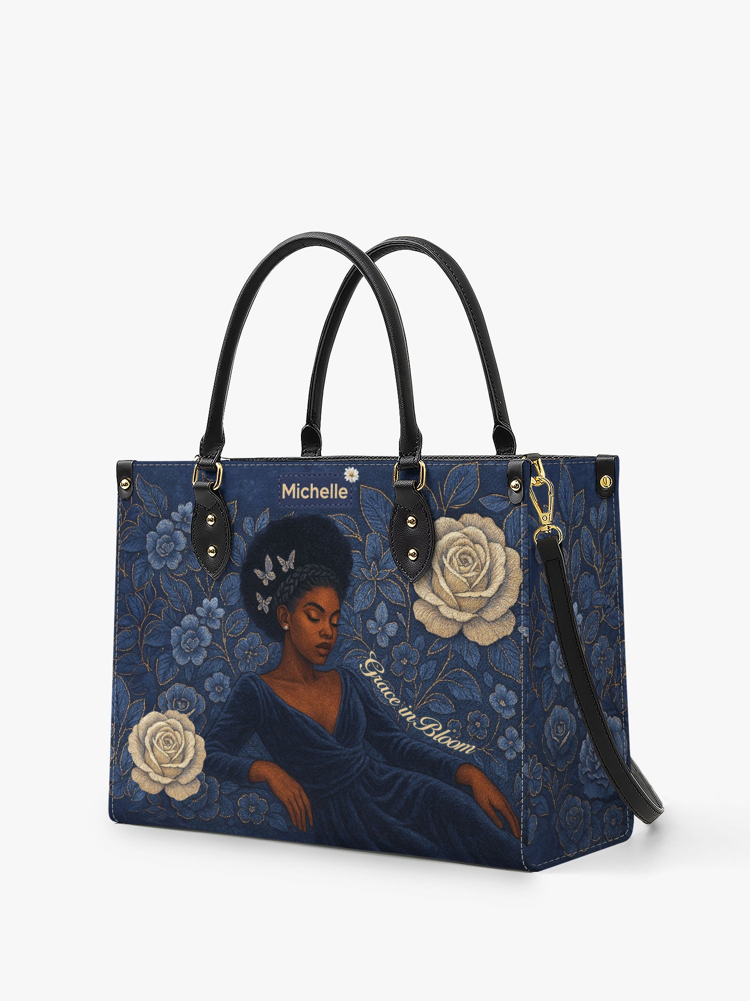 Grace in Bloom Premium Leather Handbag