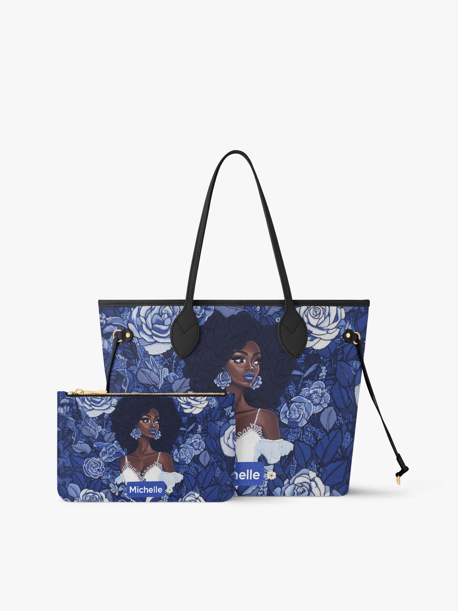 Floral Majesty Classic Shopper Tote