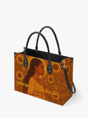 Shades of Radiance Premium Leather Handbag