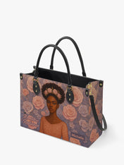 Rooted in Radiance Premium Leather Handbag