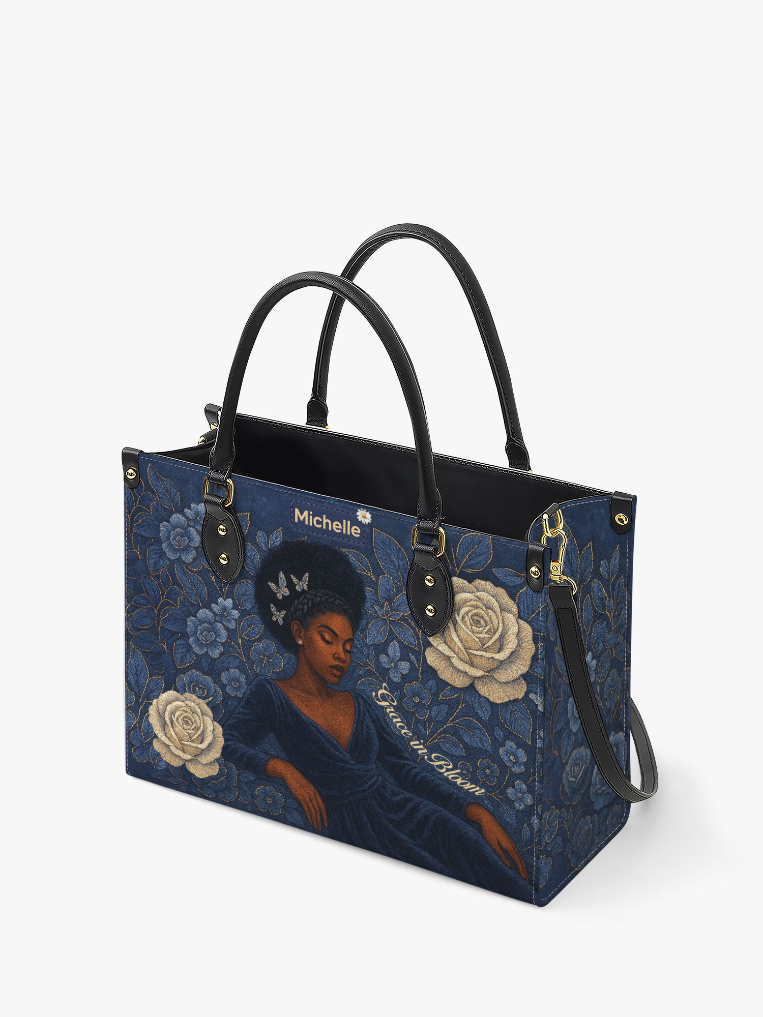 Grace in Bloom Premium Leather Handbag