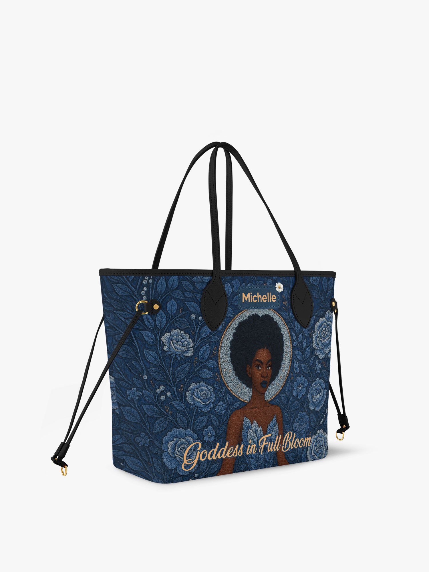 Goddess in Bloom Classic Shopper Tote