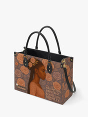 Rooted in Royalty Premium Leather Handbag