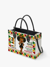 Empowered Woman Premium Leather Handbag