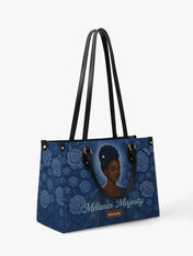 Melanin Majesty Premium Leather Handbag