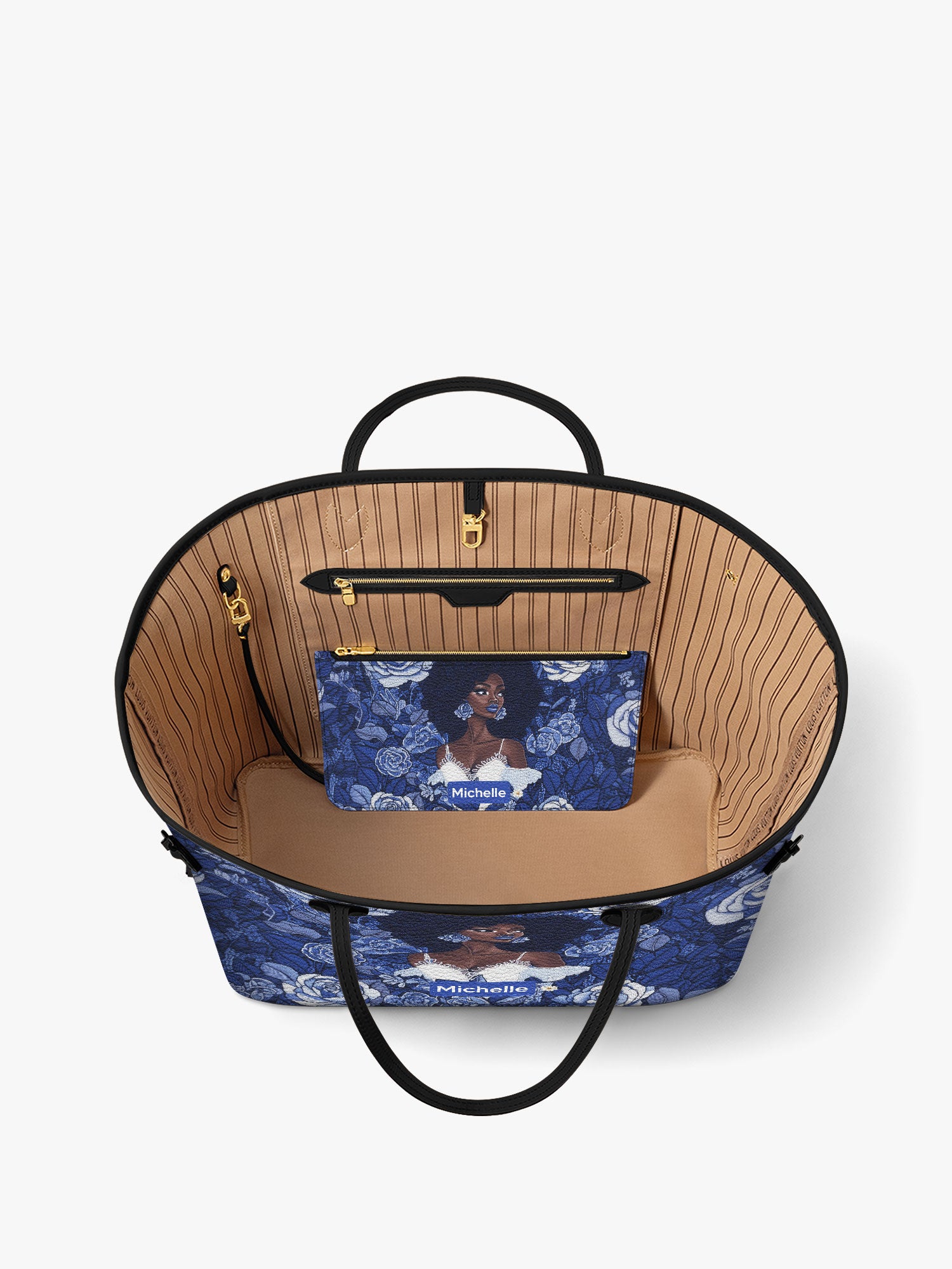 Floral Majesty Classic Shopper Tote