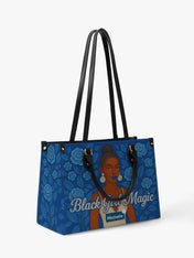 Black Girl Magic Premium Leather Handbag