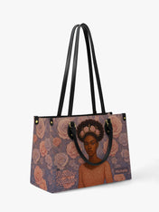 Rooted in Radiance Premium Leather Handbag