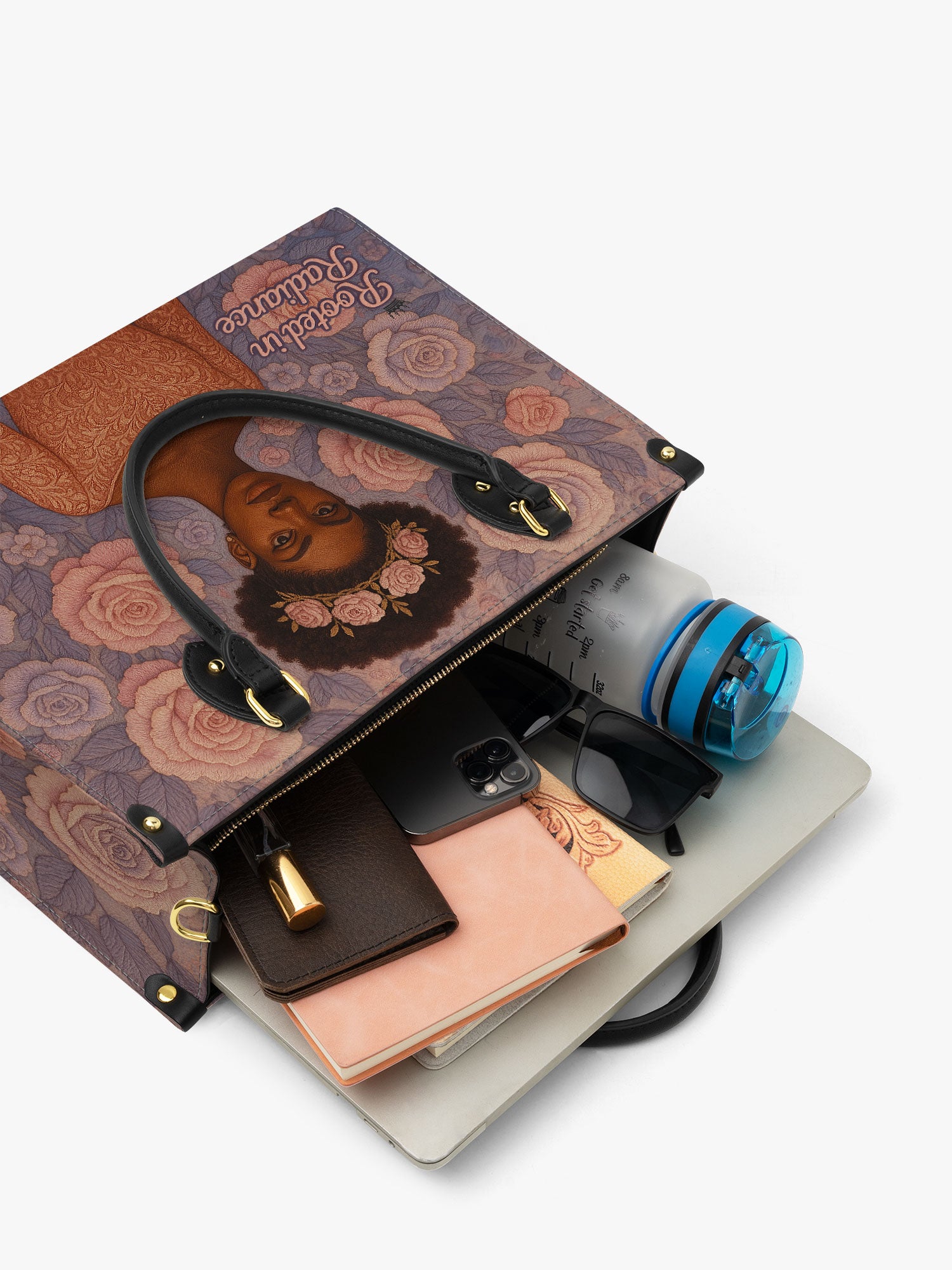 Rooted in Radiance Premium Leather Handbag