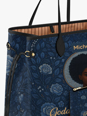 Goddess in Bloom Classic Shopper Tote