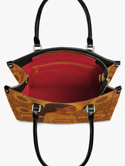 Shades of Radiance Premium Leather Handbag