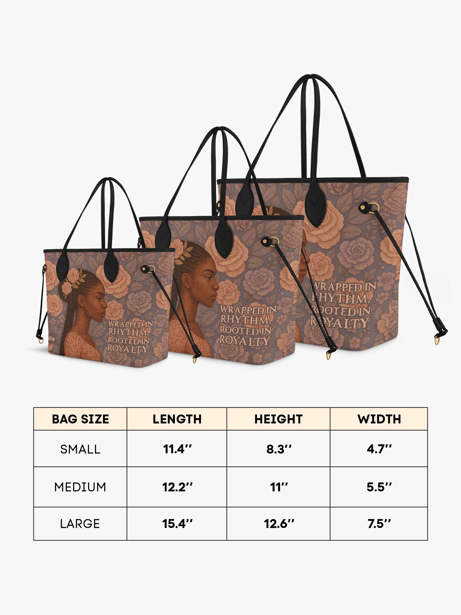 Rooted in Royalty Classic Shopper Tote