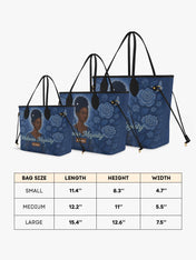 Melanin Majesty Classic Shopper Tote