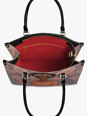 Rooted in Radiance Premium Leather Handbag