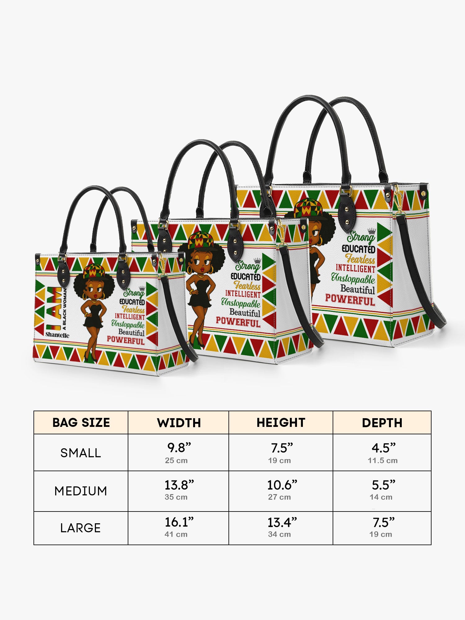 Empowered Woman Premium Leather Handbag