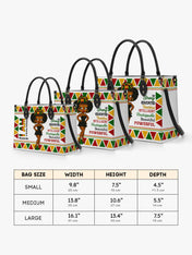 Empowered Woman Premium Leather Handbag