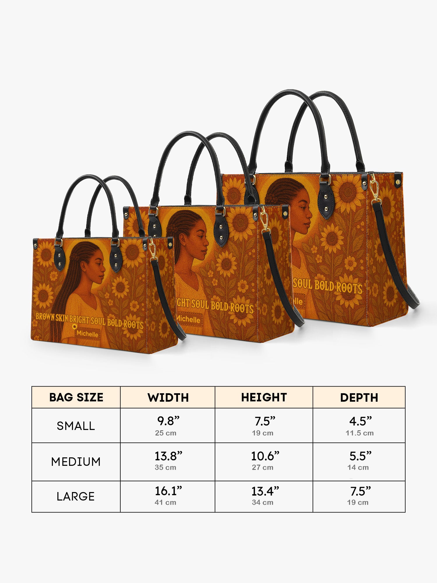 Shades of Radiance Premium Leather Handbag