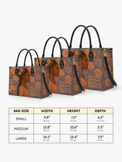 Rooted in Royalty Premium Leather Handbag