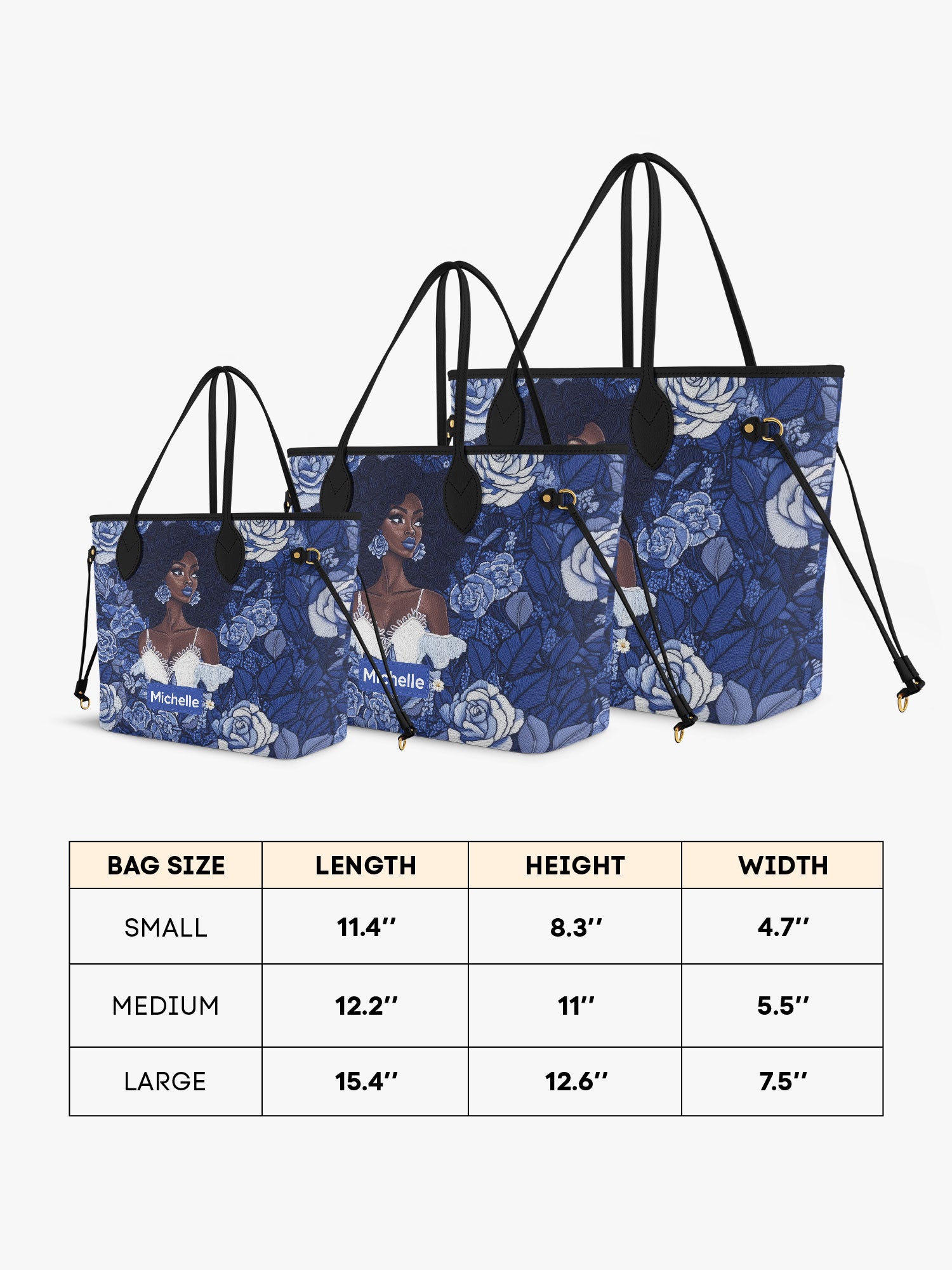 Floral Majesty Classic Shopper Tote