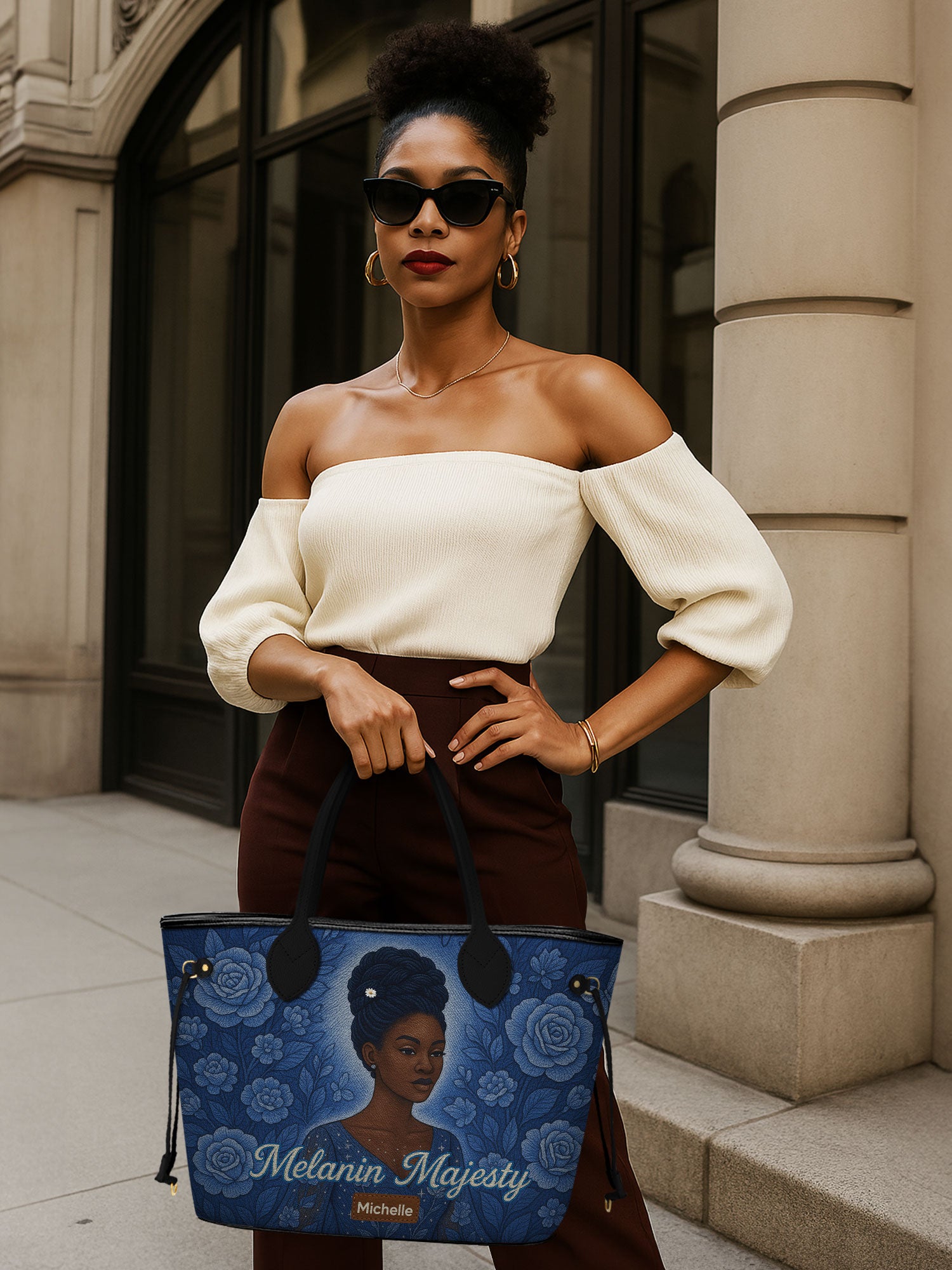 Melanin Majesty Classic Shopper Tote