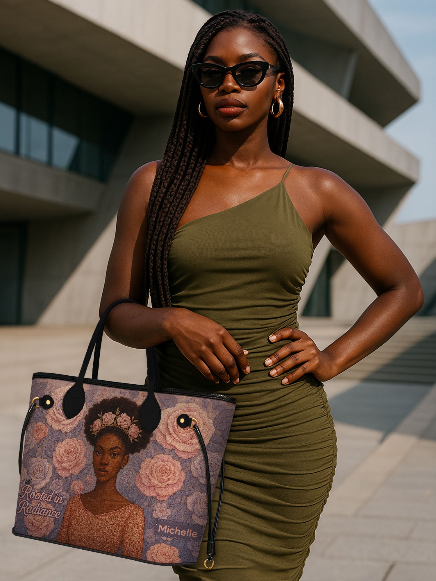 Rooted in Radiance Classic Shopper Tote