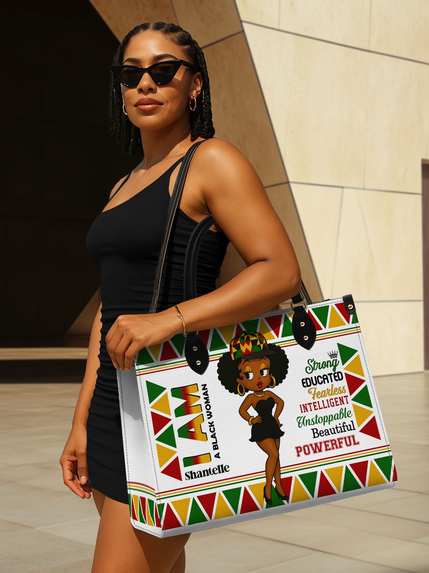 Empowered Woman Premium Leather Handbag