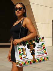 Empowered Woman Premium Leather Handbag