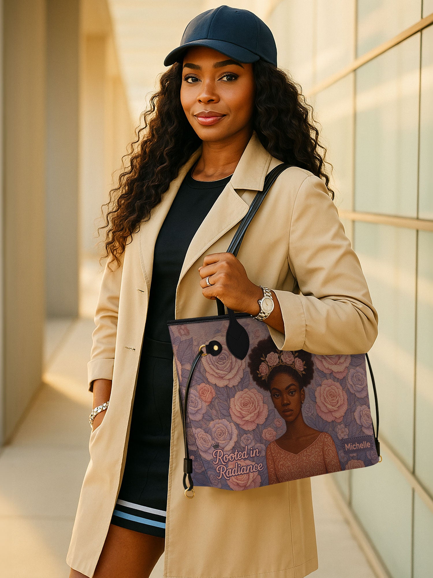 Rooted in Radiance Classic Shopper Tote