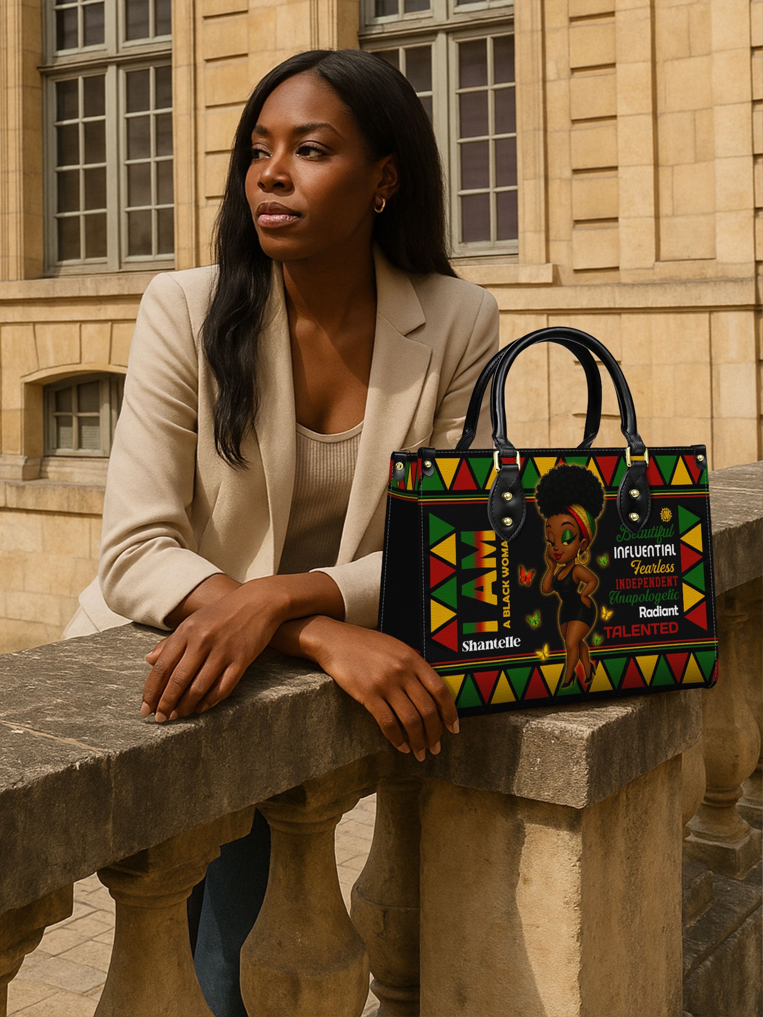 Radiant Confidence Premium Leather Handbag