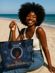 Goddess in Bloom Classic Shopper Tote